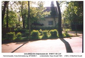 Heinrichswalde Kr. Elchniederung, Kreis Elchniederung Lindenstraße  Elchniederung, Aufnahmen nach 1945