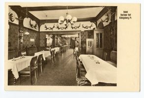 Königsberg (Pr.), Stadtkreis Königsberg Steindamm Königsberg (Pr.), Hotel Berliner Hof, Innen Königsberg, Steindamm
