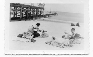 Rauschen Kr. Samland, Kreis Samland Rauschen Kr. Samland, Pfingsten am Strand 