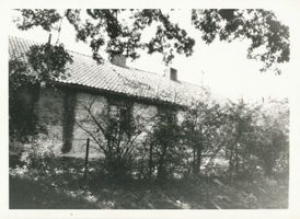 Schönefeld, Kreis Gerdauen Schönefeld, Ortseingang linke Seite II Шёнефельд, въезд в деревню с левой стороны, II