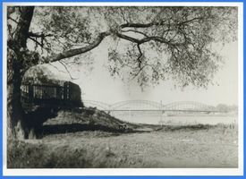 Tilsit, Stadt, Stadtkreis Tilsit Tilsit, Luisen-Brücke vom Memelufer gesehen Tilsit, Luisen-Brücke