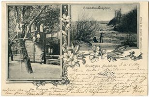 Neukuhren, Kreis Samland Neukuhren, Der Birnbaum, Strand bei Neukuhren 