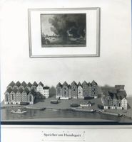 Königsberg (Pr.), Stadtkreis Königsberg Königsberg (Pr.), Museum Duisburg, Modell Speicher am Hundegatt 