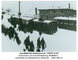 Kuckerneese, Ort, Kreis Elchniederung Bahnhofstraße