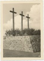 Lyck, Stadt, Kreis Lyck Lyck, Masurisches Golgatha-Heldengrab II Лык, мазурская Голгофа, могила героев, II