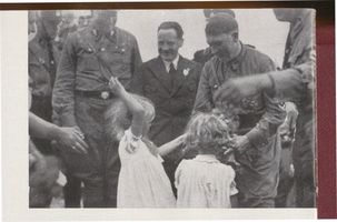 Ortelsburg, Stadt, Kreis Ortelsburg Ortelsburg, Hitler bei seinem zweiten Besuch in Ortelsburg 