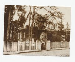Metgethen, Ort und Bahnstation, Stadtkreis Königsberg Adolf-Hitler-Weg 31 Metgethen, Adolf-Hitler-Weg, Städt. Oberschule für Jungen, II Metgethen, Häuser früher und heute