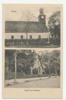 Kussen, Kreis Schloßberg Kussen bei Pilkallen, Kirche und Schule 
