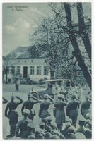 Gehlenburg, Kreis Johannisburg Bialla Kr. Johannisburg, Generalfeldmarschall Paul von Hindenburg in Bialla am 03.05.1915 