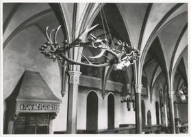 Marienburg, Westpr., Kreis Marienburg Marienburg i. Westpr., Hochschloß, Konvents-Remter, Speisesaal Marienburg, Schloß, Innenräume