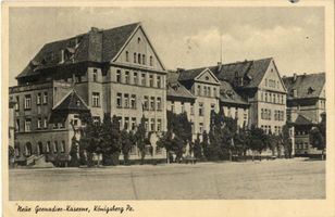 Königsberg (Pr.), Stadtkreis Königsberg Königsberg (Pr.), Kaserne, 3. Komp. I. (Preuß.) Infanterie Regiment II Königsberg, Kasernen, Militärisches