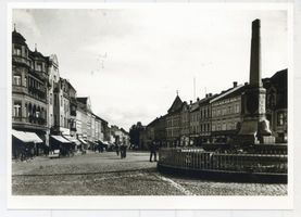 Osterode (Ostpr.), Kreis Osterode Osterode (Ostpr.), Alter Markt, Blick nach Osten Osterode, Stadtmotive