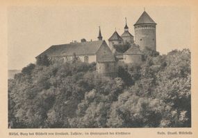 Rößel, Stadt, Kreis Rößel Rößel,  Burg des Bischofs von Ermland, Talseite Рёсель, замок епископа Вармии, сторона долины