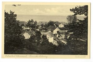 Schwarzort, Kreis Memel Schwarzort, Teilansicht 