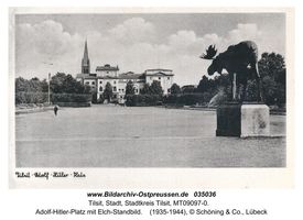 Tilsit, Stadt, Stadtkreis Tilsit Adolf-Hitler-Straße (fr. Am Anger)