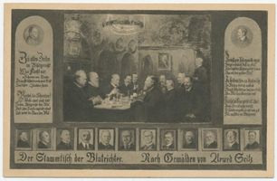 Königsberg (Pr.), Stadtkreis Königsberg Königsberg (Pr.), der Stammtisch der  Blutrichter  nach Gemälden von Arwed Seitz 