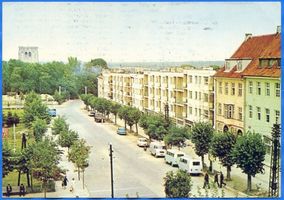 Goldap, Kreis Goldap Goldap, Straßenansicht II Гольдап, вид улицы, II