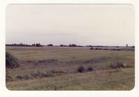 Lissau (Ostpr.), Kreis Lyck Lissau (Ostpr.) (Lisewo), Blick von Abbau Buksa auf die Gehöfte Fabian, Niluschewski, Kownatzki, Smolinski Лисау (Вост. Пр.) (Лисево), вид от хутора Буксы на хутора Фабиана, Нилушевски, Ковнацки, Смолински