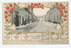 Gerdauen, Stadt und Bahnstation, Kreis Gerdauen Wilhelmstraße