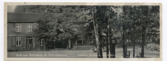 Grünbaum Kr. Elchniederung, Kreis Elchniederung Grünbaum Kr. Elchniederung, Gasthaus, Inh. H. Klein Грюнбаум, р-н Эльхнидерунг, трактир, владелец Х. Кляйн
