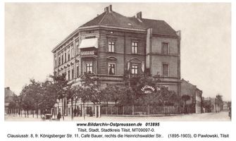 Tilsit, Stadt, Stadtkreis Tilsit Clausiusstraße 8