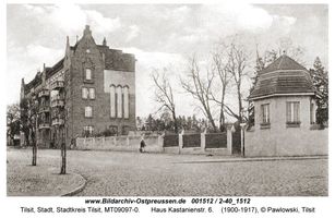 Tilsit, Stadt, Stadtkreis Tilsit Kastanienstraße 6