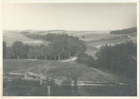 Makohlen, Kreis Heilsberg Makohlen, Landschaft 