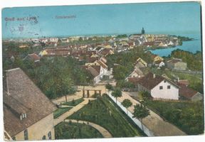 Lyck, Stadt, Kreis Lyck Lyck, Totalansicht Лык, общий вид
