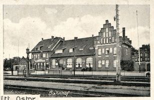 Wormditt, Kreis Braunsberg Wormditt, Bahnhof II 