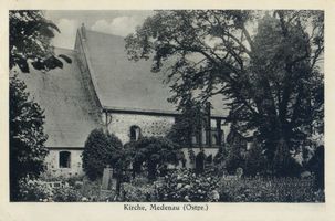 Medenau, Kreis Samland Medenau, Evangelische Kirche III Меденау, евангелическая церковь III