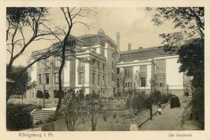 Königsberg (Pr.), Stadtkreis Königsberg Königsberg (Pr.), Stadthalle IX Königsberg, Stadtteil Roßgarten