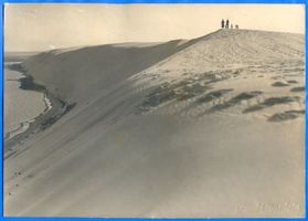 Nidden, Kreis Memel Nidden, Die hohe Düne bei Nidden VIII Kurische Nehrung, Dünen