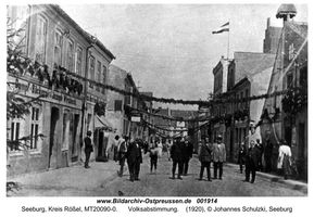 Seeburg, Kreis Rößel Poststraße, Korschen  