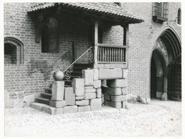 Marienburg, Westpr., Kreis Marienburg Marienburg, Westpr., Mittelschloß, Eingang zur Firmarie Marienburg, Schloß