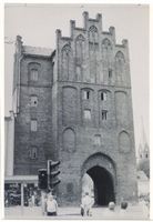 Allenstein, Stadtkreis Allenstein Allenstein, Hohes Tor und Evangelische Kirche VI Allenstein, Hohes Tor