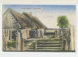 Großalbrechtsort, Kreis Ortelsburg Groß Piwnitz, Gehöft 