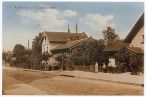 Preußisch Holland, Stadt, Kreis Preußisch Holland Preußisch Holland, Bahnhofstraße 