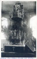 Goldap, Kreis Goldap Goldap, Kirche, Kanzelaltar III Гольдап, церковь, алтарь-кафедра III