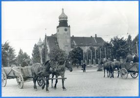 Elbing, Stadt, Stadtkreis Elbing Elbing, ehemalige Heinrich von Plauen-Schule, jetzt Stadtverwaltung 