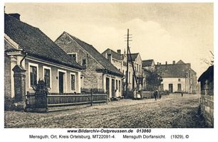 Mensguth Dorf, Kreis Ortelsburg 