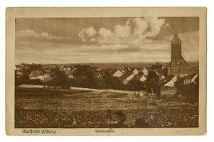 Guttstadt, Kreis Heilsberg Guttstadt, Totalansicht 