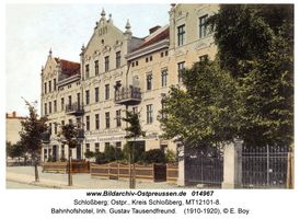 Schloßberg, Kreisstadt, Kreis Schloßberg  