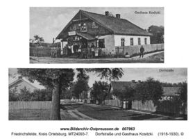 Friedrichsfelde Kr. Ortelsburg, Ort, Kreis Ortelsburg 