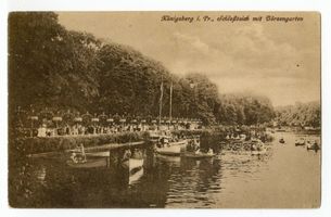 Königsberg (Pr.), Stadtkreis Königsberg Königsberg (Pr.), Schloßteich mit Börsengarten IV Königsberg, Schloßteich