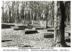 Tilsit, Stadt, Stadtkreis Tilsit   Tilsit, Waldfriedhof