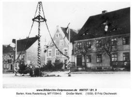 Barten Kr. Rastenburg, Kreis Rastenburg Großer Markt