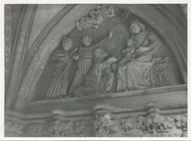 Marienburg, Westpr., Kreis Marienburg Marienburg i. Westpr., Die Marienburg, Relief am Nordeingang zur St. Annen Kapelle Marienburg, Schloß