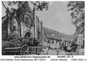 Dönhofstädt, Gut und Schloß, Kreis Rastenburg 