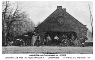 Gerslinden, Gut, Kreis Tilsit-Ragnit 