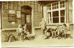 Alt Ukta, Bahnhof, Kreis Sensburg 